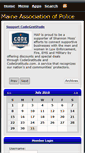 Mobile Screenshot of maineassociationofpolice.com